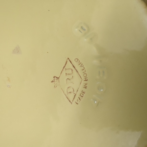 Vintage Dru Holland enamel pot - Picture 2 of 4